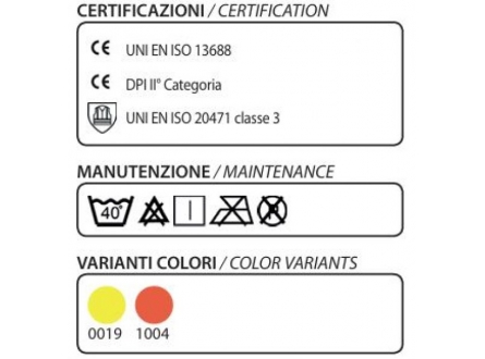Felpa alta visibilità