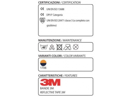 Pantalone alta visibilità