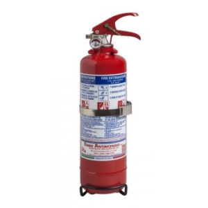 Estintore EN 3/7 polvere ABC kg 1 - 8A 34B C - 21010-1 - PED 2014/68/UE - MED 2014/90/UE