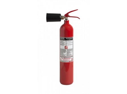 Estintore 2 kg Co2 - 34B - Codice: 23020-74 - UNI EN 3-7