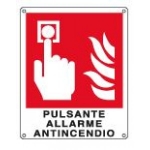 Pulsante allarme antincendio